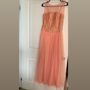 Long gown dress by Mango